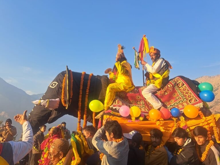 किरूली में गेंडा वध में उमडा अभूतपूर्व जनसैलाब,  अर्जुन नें किया गेंडा वध