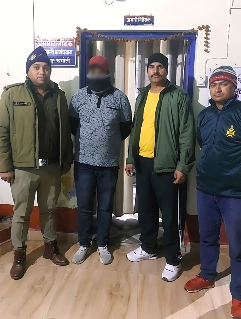 सात ग्राम स्मैक के साथ  एक व्यक्ति को पुलिस ने किया गिरफ्तार