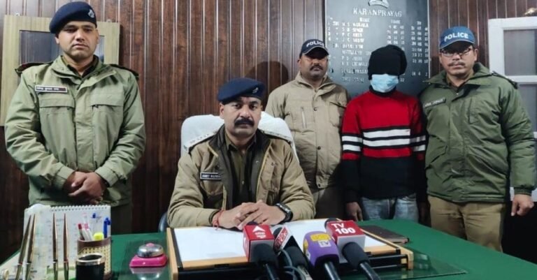 दस हजार रुपये के ईनामी आरोपित को किया पुलिस ने  गिरफ्तार