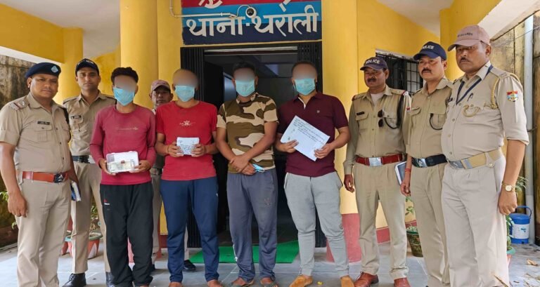 अवैध गतिविधियों के खिलाफ पुलिस ने चलाई मुहिम