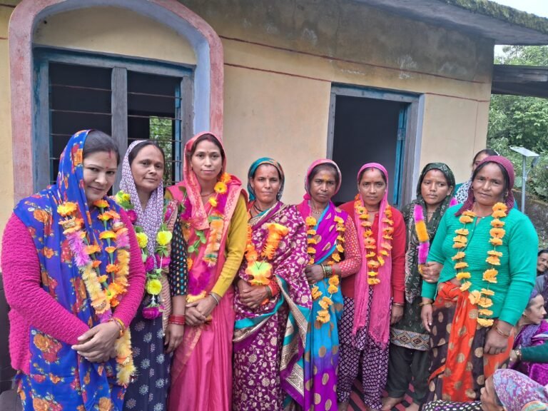 शान्ति देवी बनी ग्राम गाड़ी की महिला मंगल दल अध्यक्ष