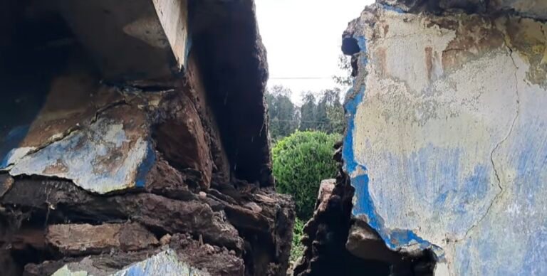 टीएचडीसी के टनल निर्माण में भारी ब्लास्टिंग से पल्ला गांव के 30 परिवार हुए बेघर