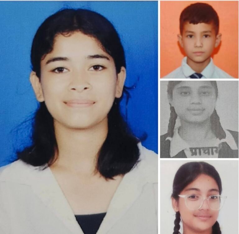नवोदय विद्यालय पीपलकोटी की तीन छात्राओं और एक छात्र का राष्ट्रीय स्तरीय खेल प्रतियोगिताओं के लिए चयन
