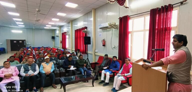 समाज को जागरूक करने में स्वयंसेवकों की भूमिका अहम: सह प्रांत प्रचारक चंद्रशेखर