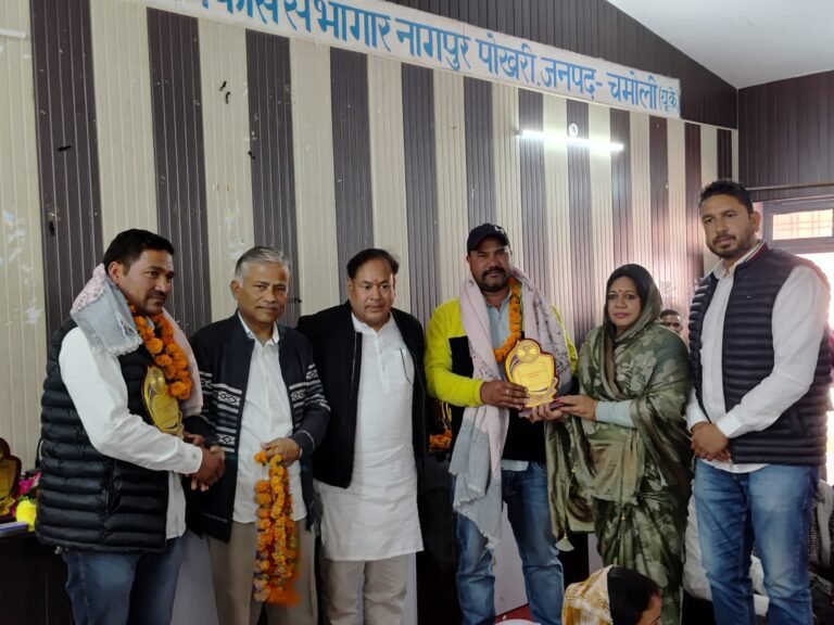 2027 के रण की तैयारी: पोखरी में कांग्रेस का शक्ति प्रदर्शन, कार्यकर्ताओं का हुआ भव्य सम्मान