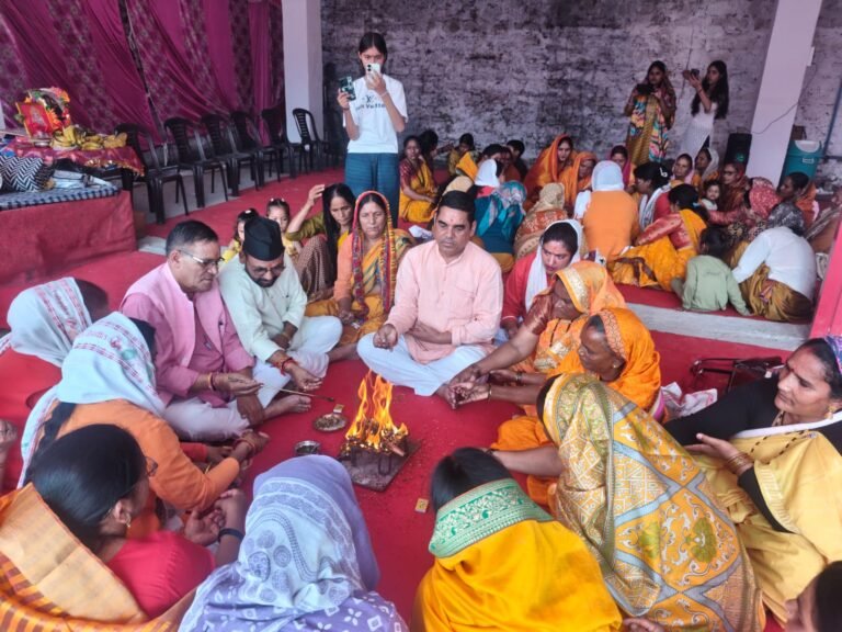सोनला में महिला पतंजलि योग समिति का सात दिवसीय योग शिविर संपन्न